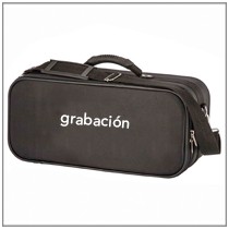X briefcase horizontal embroidery 